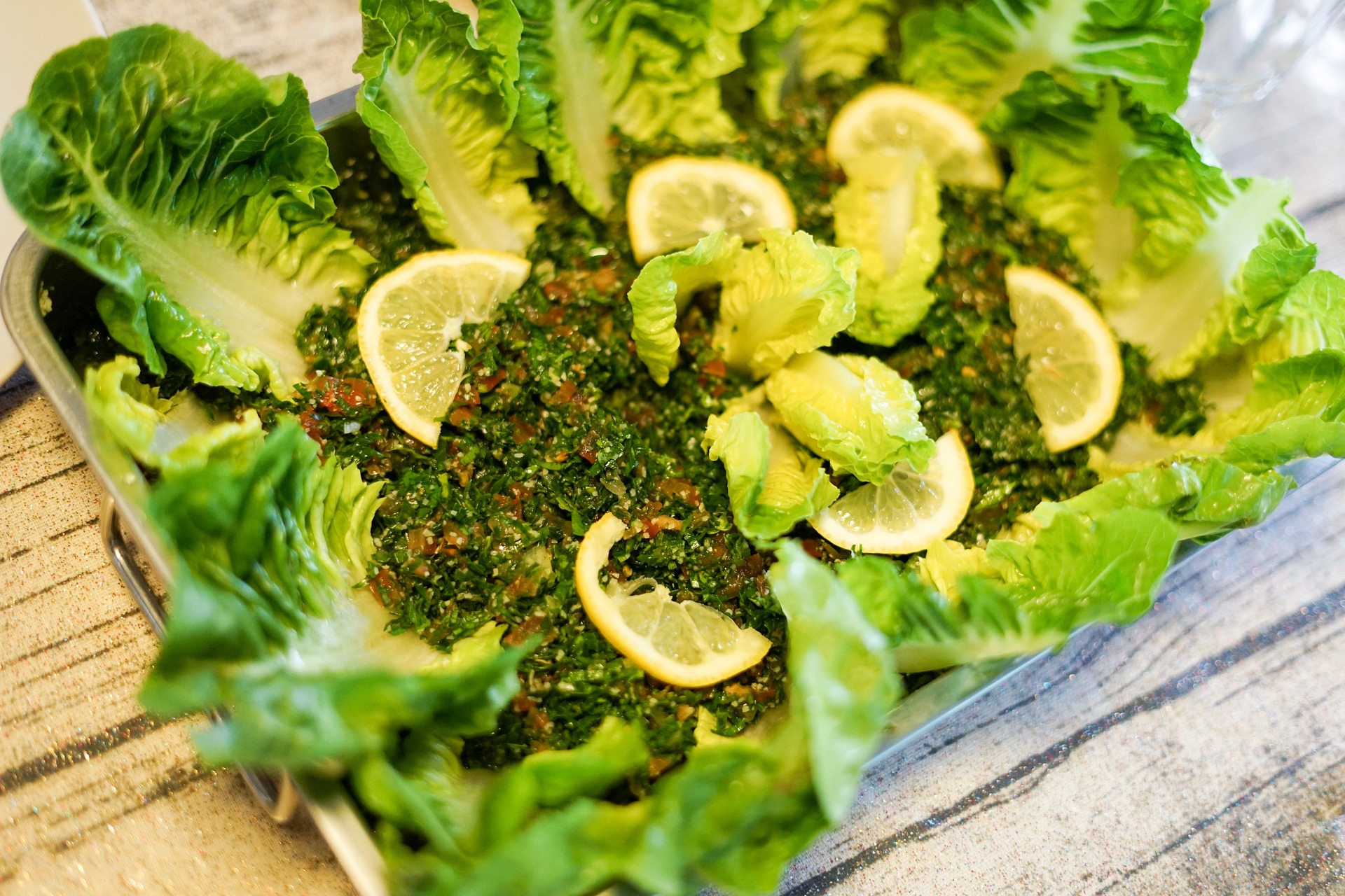 Tabouleh - Libanesischer Petersiliensalat - Happy Lemuro